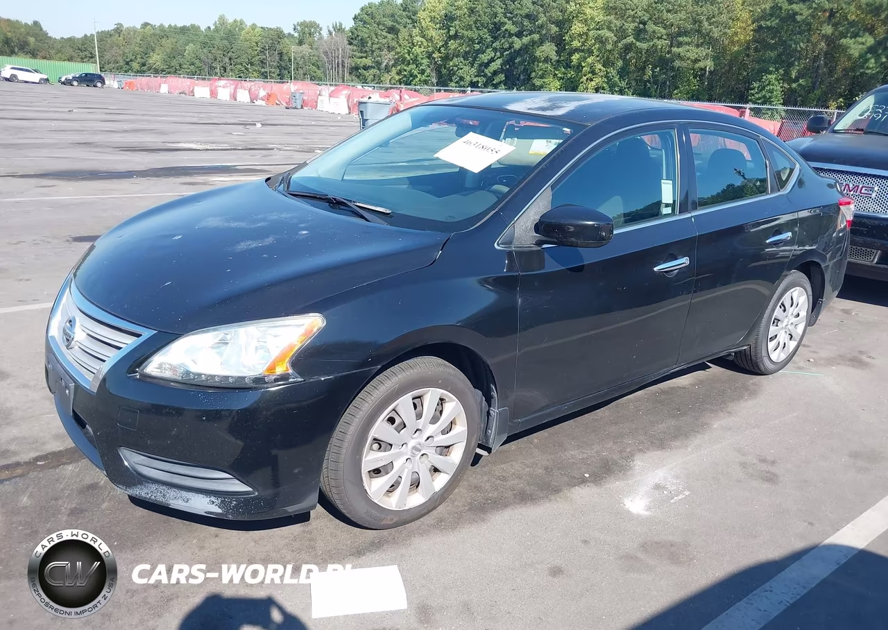 2014 Nissan Sentra Sv VIN:1N4AB7AP6EN855062 - 2