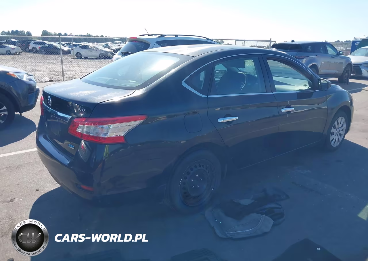 2014 Nissan Sentra Sv VIN:1N4AB7AP6EN855062 - 4