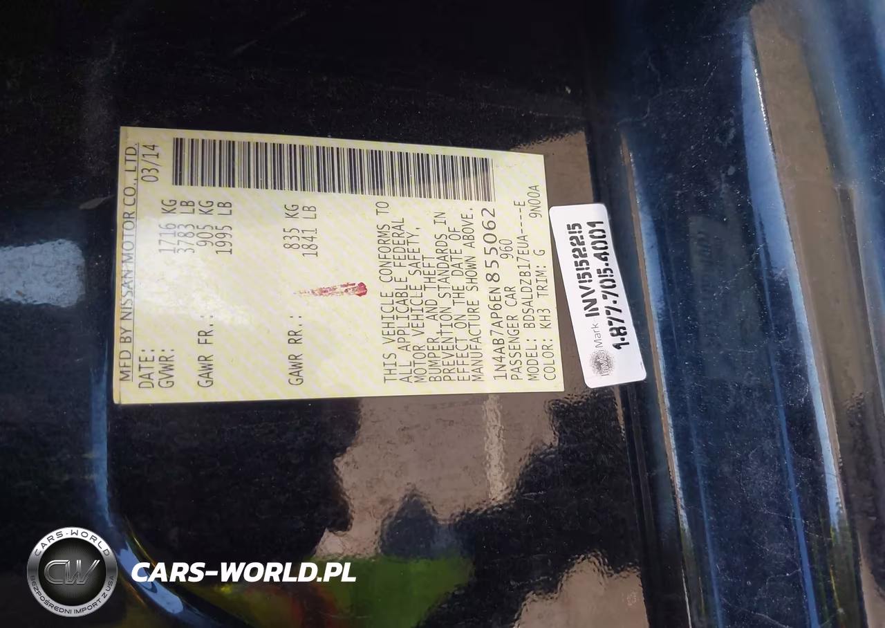 2014 Nissan Sentra Sv VIN:1N4AB7AP6EN855062 - 9