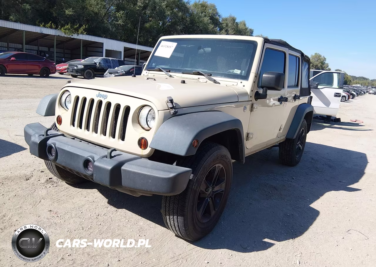 2011 Jeep Wrangler Unlimited Sport VIN:1J4BA3H18BL592120 - 2