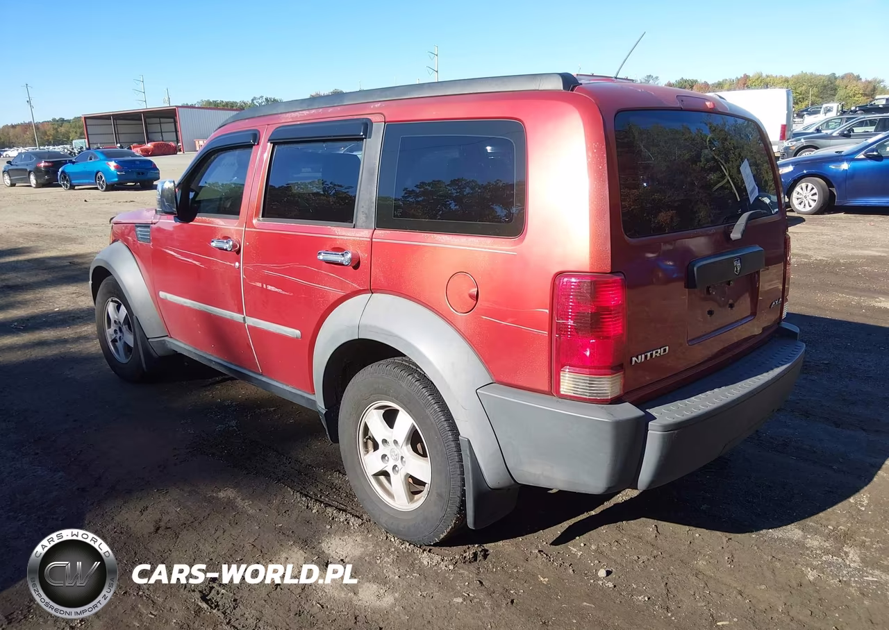 2007 Dodge Nitro Sxt VIN:1D8GU28K57W529439 - 3