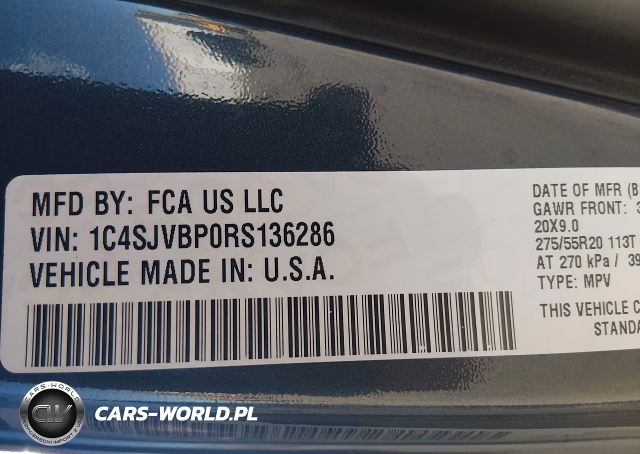 2024 Jeep Wagoneer Series Ii 4X4 VIN:1C4SJVBP0RS136286 - 9