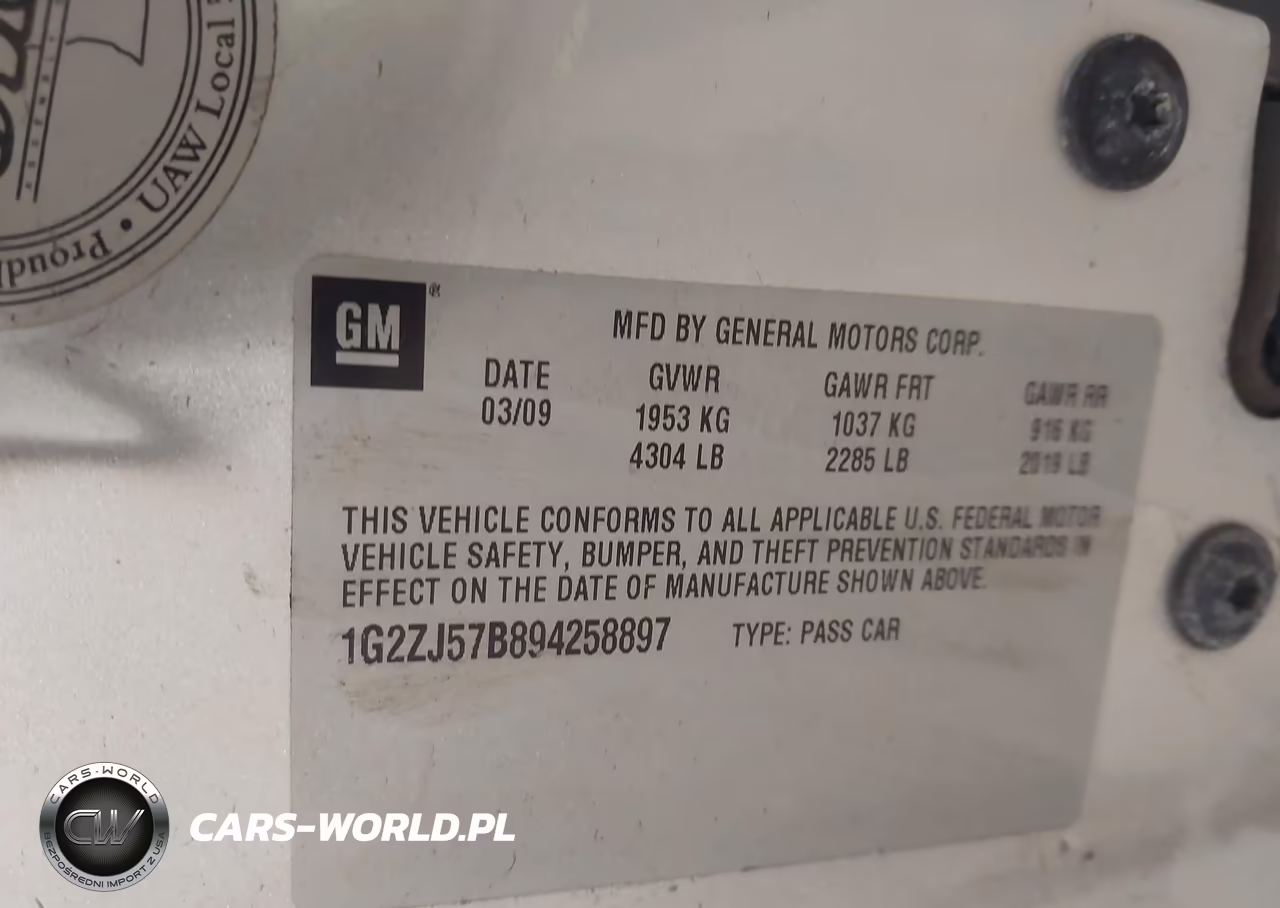 2009 Pontiac G6 New Se VIN:1G2ZJ57B894258897 - 9