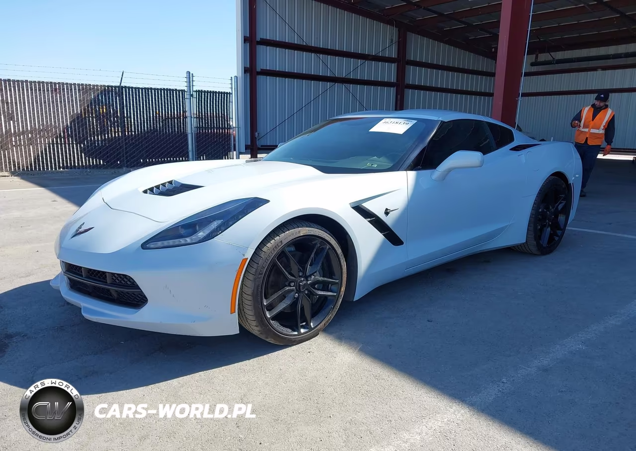 2019 Chevrolet Corvette Stingray VIN:1G1YB2D74K5107129 - 2