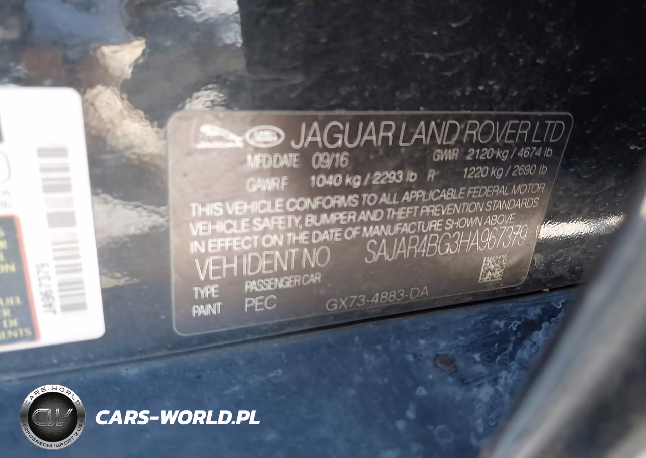 2017 Jaguar Xe 25T VIN:SAJAR4BG3HA967379 - 9