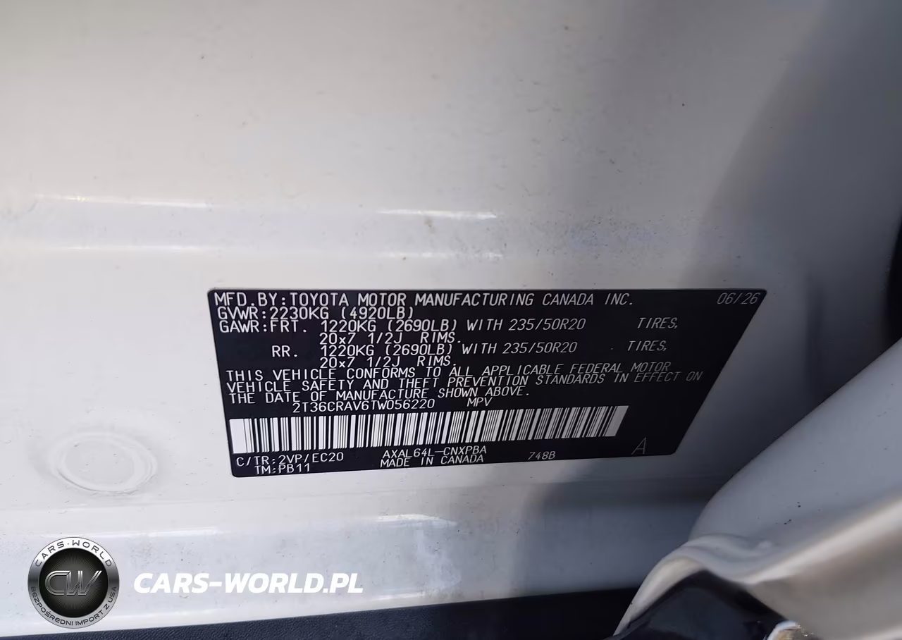 2026 Toyota Rav4 Xse VIN:2T36CRAV6TW056220 - 9