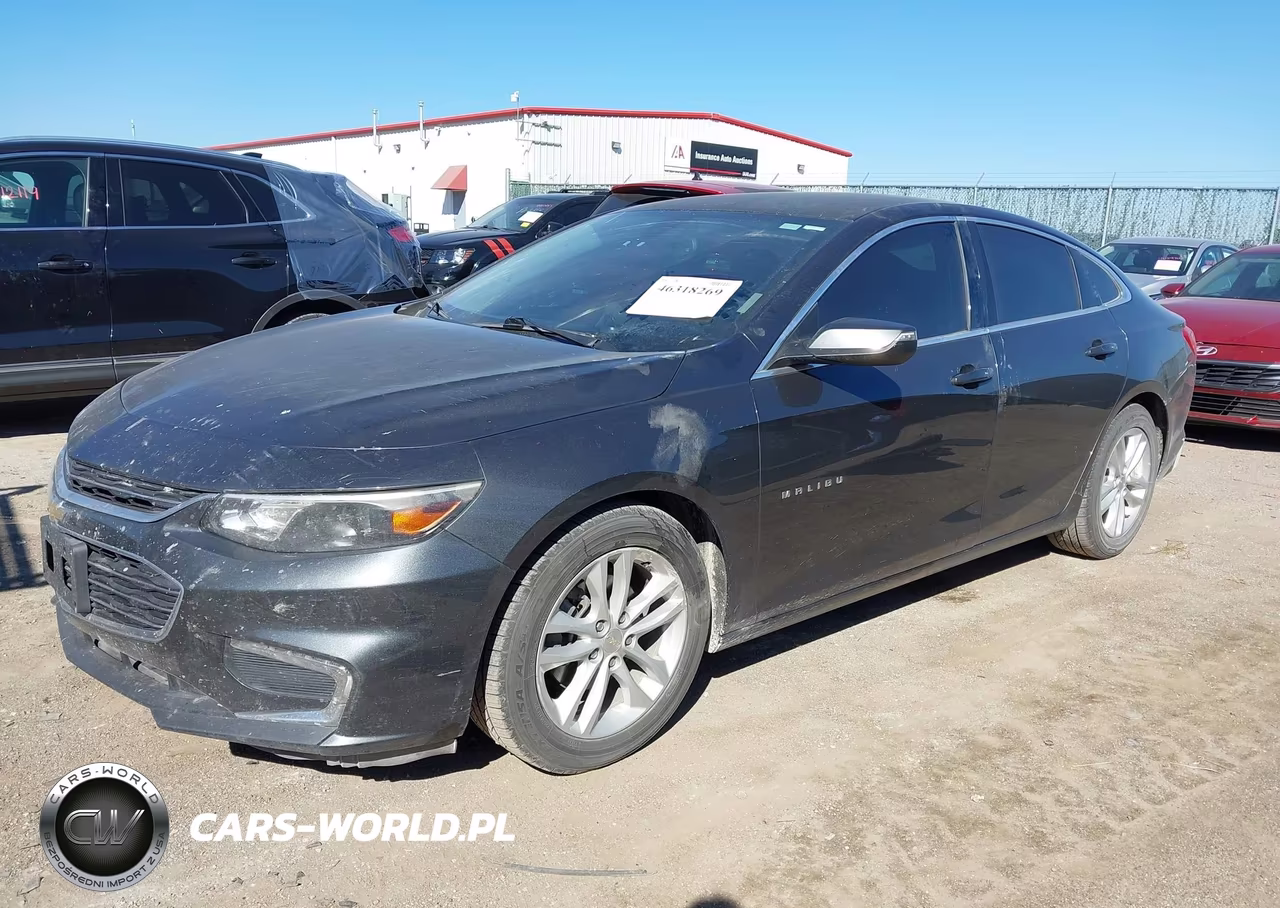 2016 Chevrolet Malibu 1Lt VIN:1G1ZE5ST3GF206555 - 2