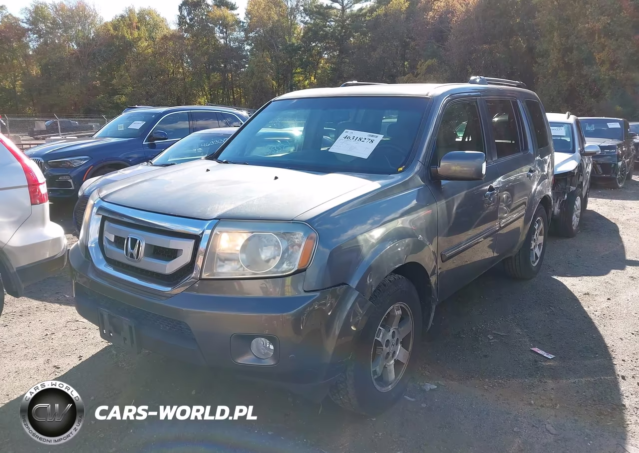 2010 Honda Pilot Touring VIN:5FNYF4H88AB005095 - 2
