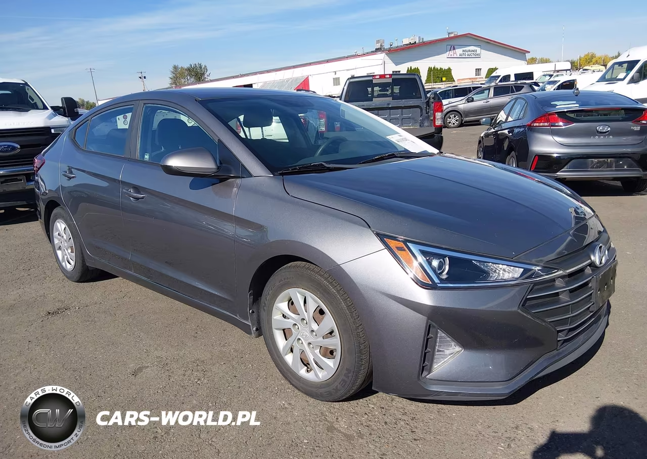 2019 Hyundai Elantra Se VIN:5NPD74LF6KH476800 - 1