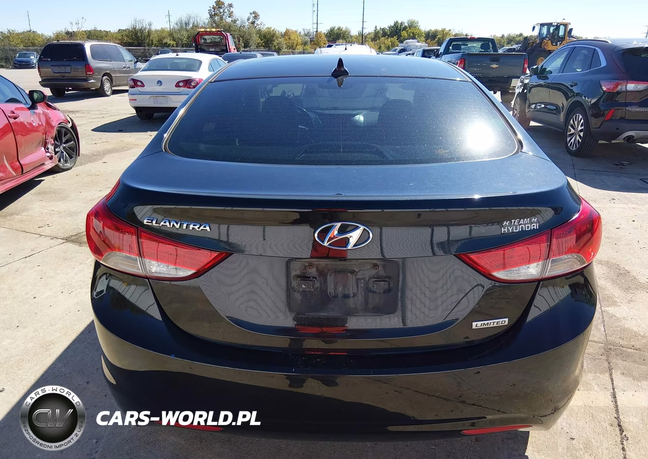 2013 Hyundai Elantra Limited VIN:5NPDH4AE4DH171810 - 11