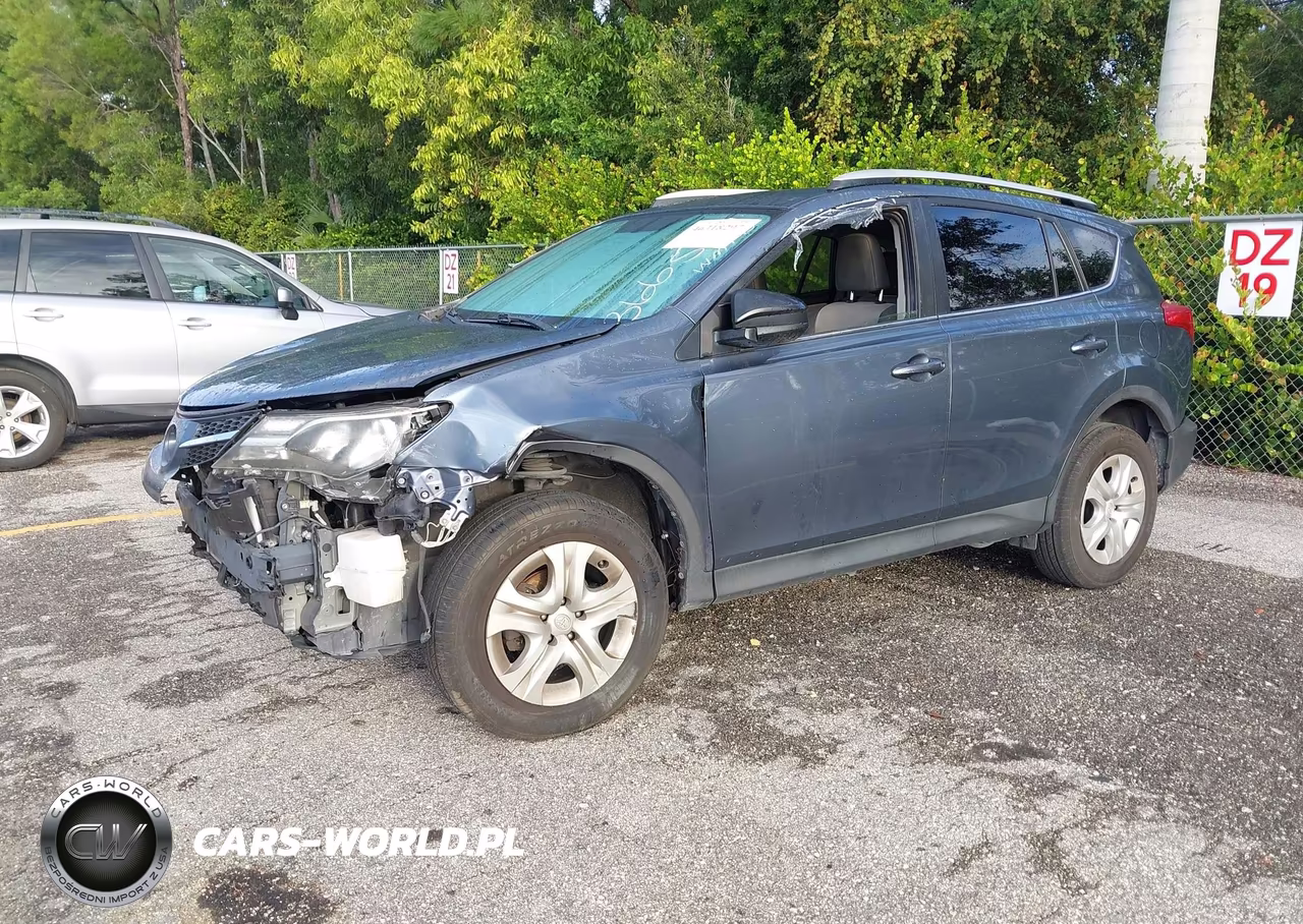 2014 Toyota Rav4 Le VIN:JTMZFREV8ED033665 - 2