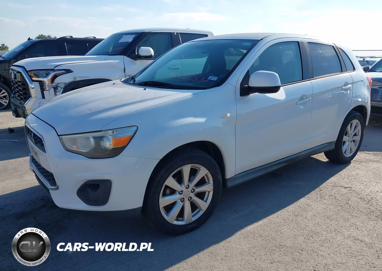 2015 Mitsubishi Outlander Sport Es VIN:4A4AP3AU9FE025616 - 2