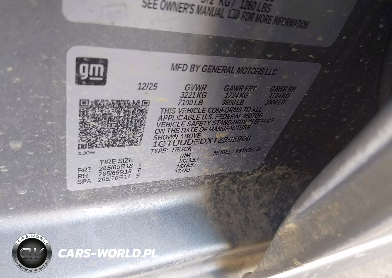 2026 GMC Sierra 1500 , Short Bed, Slt, 4Wd VIN:1GTUUDEDXTZ265906 - 9