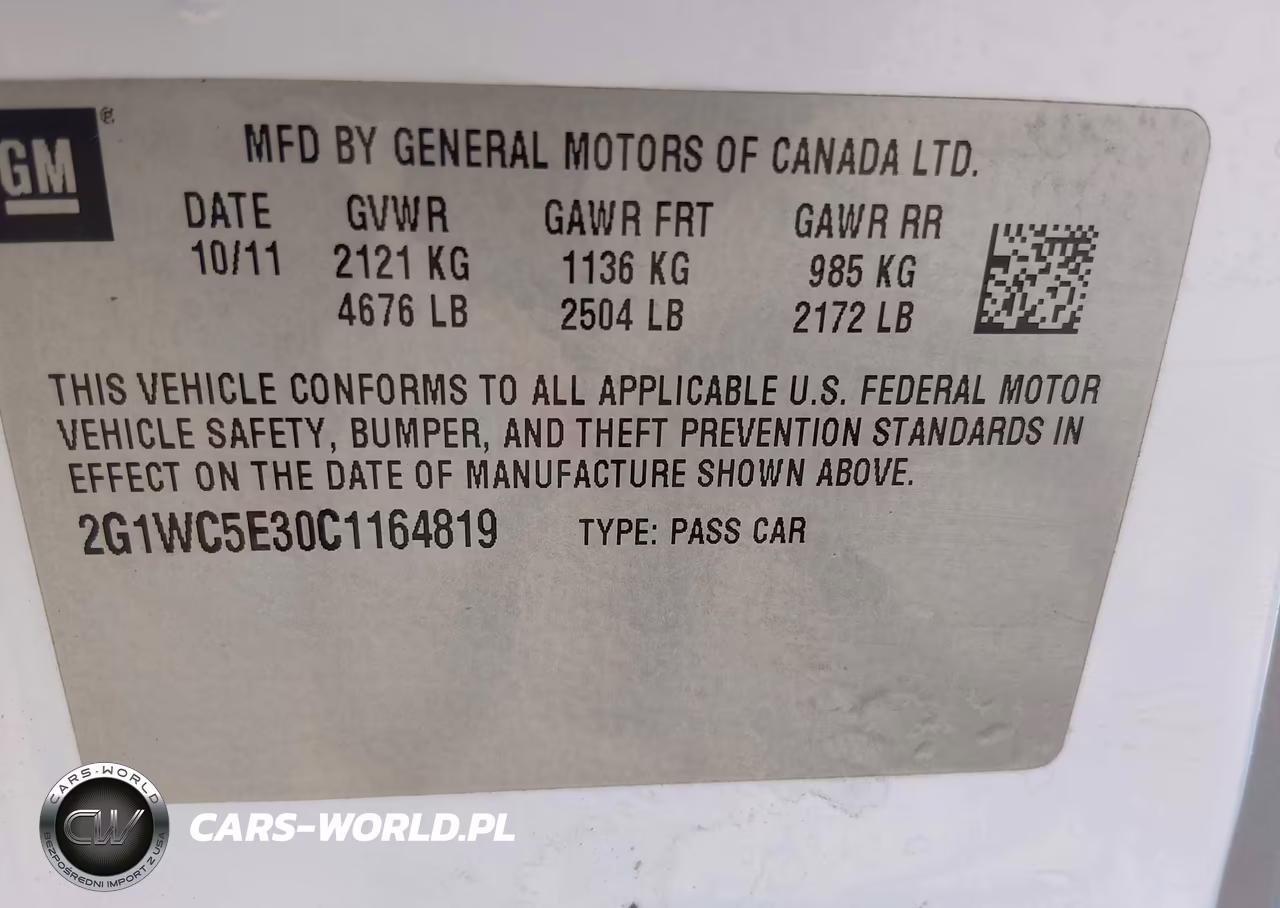 2012 Chevrolet Impala Ltz VIN:2G1WC5E30C1164819 - 9