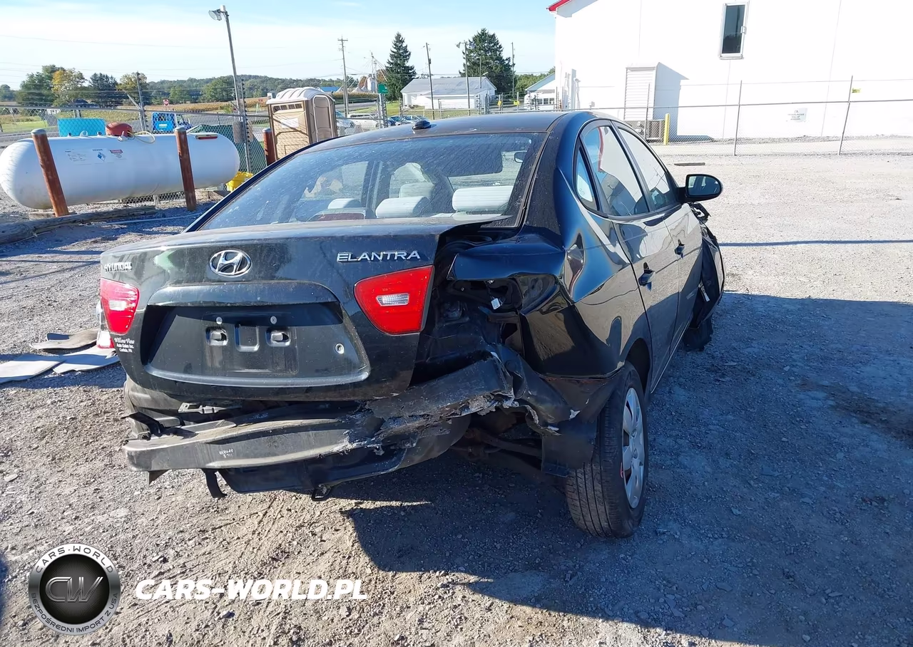 2008 Hyundai Elantra Gls-Se VIN:KMHDU46D28U312392 - 4