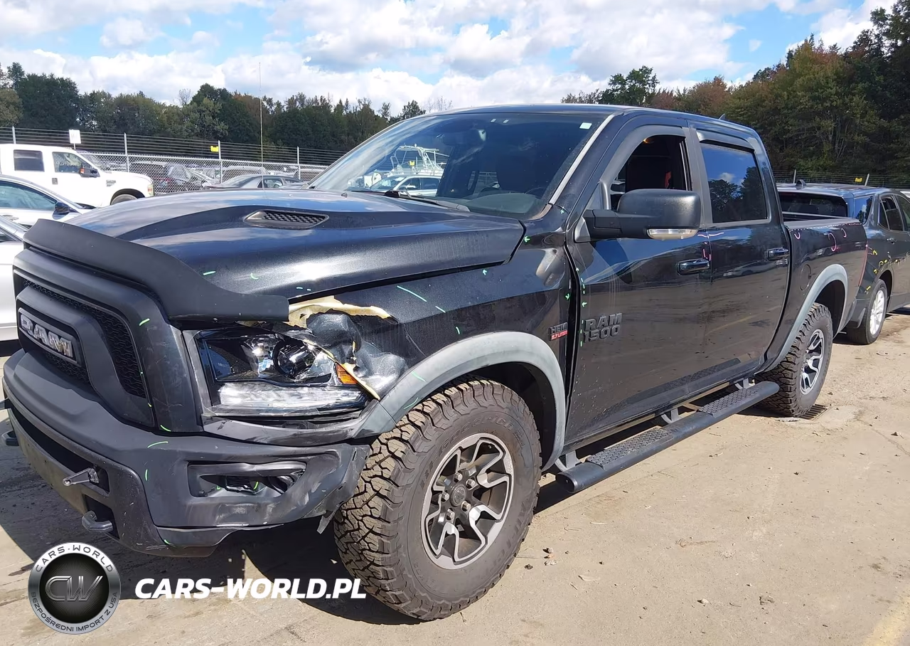2016 Ram 1500 Rebel VIN:1C6RR7YT5GS308355 - 2