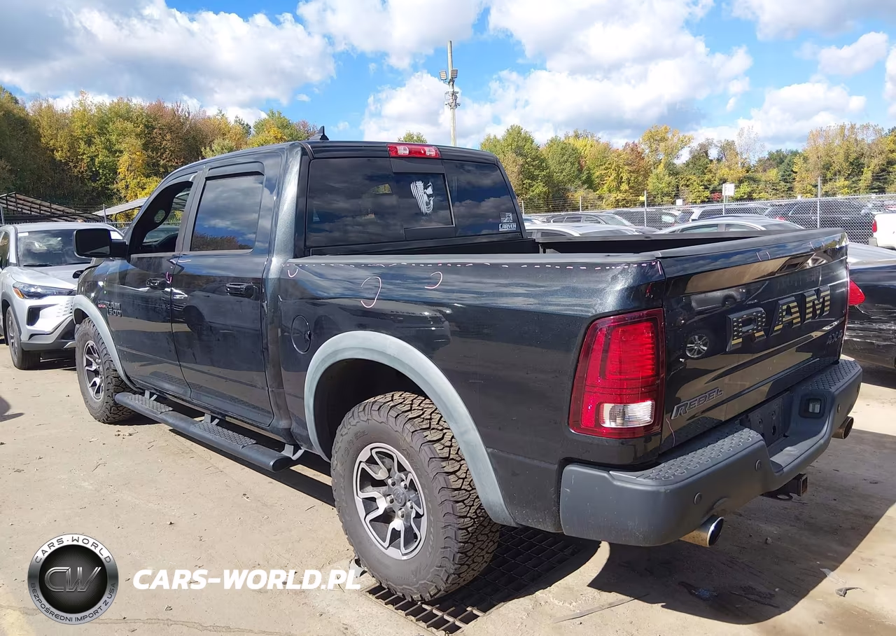 2016 Ram 1500 Rebel VIN:1C6RR7YT5GS308355 - 3