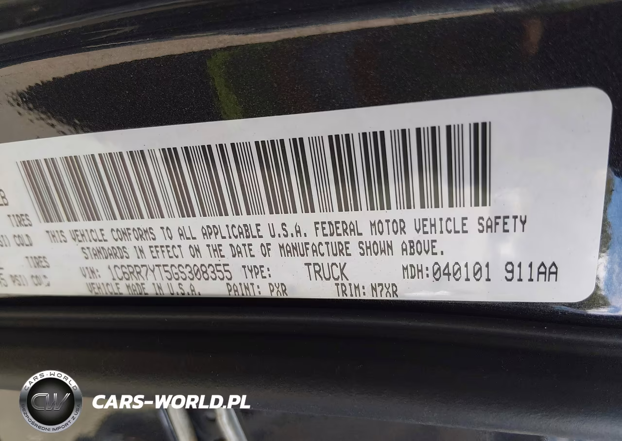 2016 Ram 1500 Rebel VIN:1C6RR7YT5GS308355 - 9