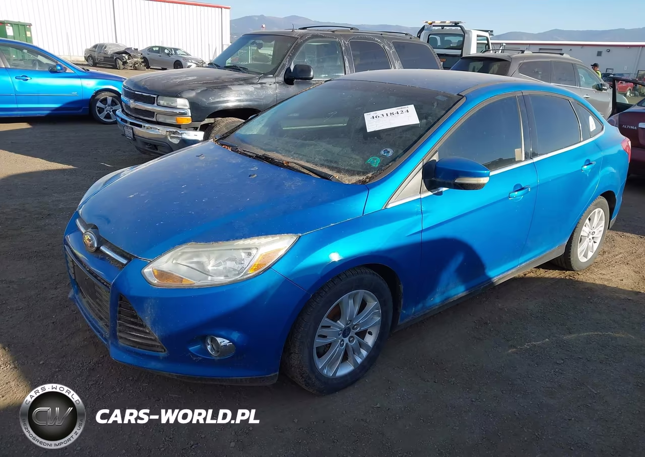 2012 Ford Focus Sel VIN:1FAHP3H25CL431321 - 2