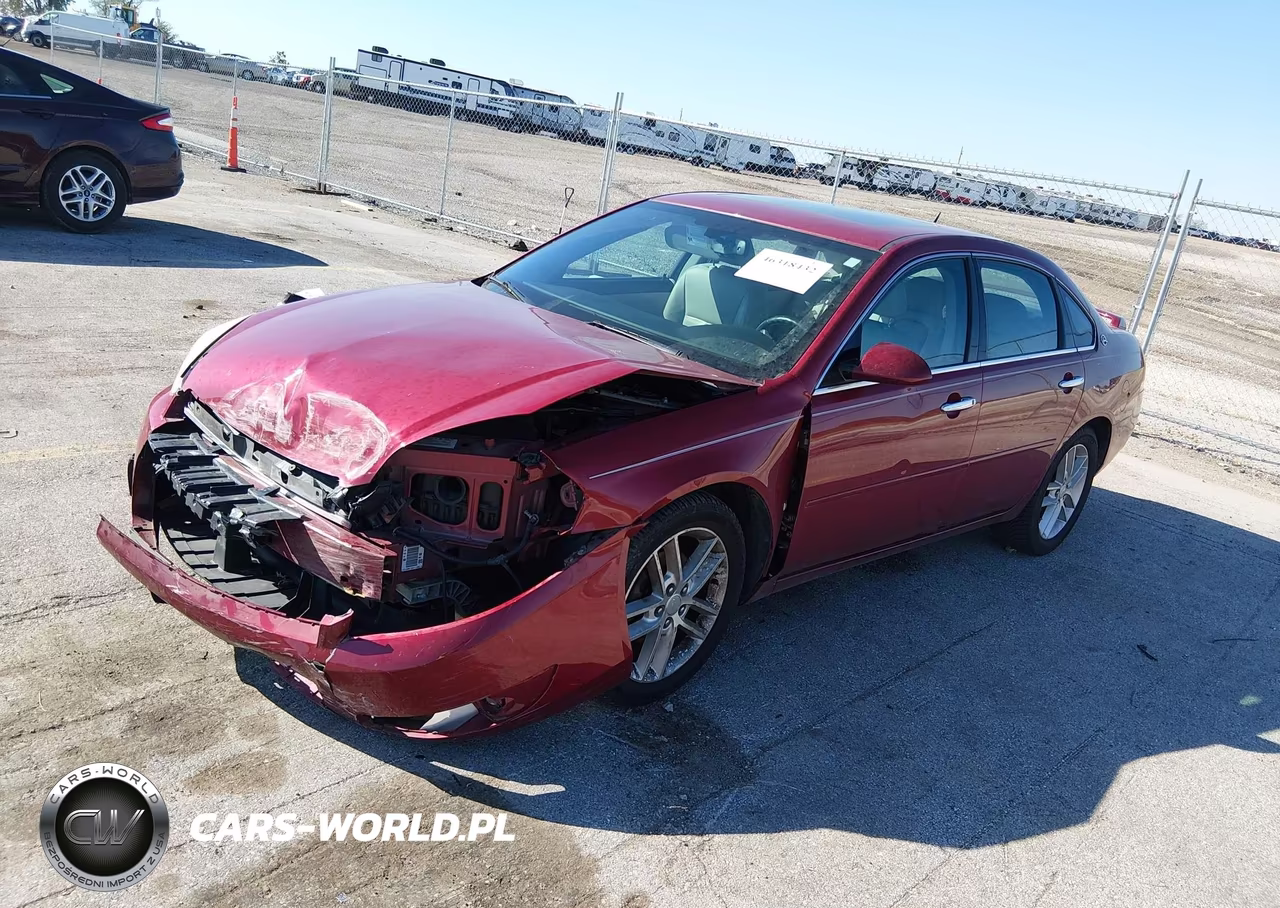 2008 Chevrolet Impala Ltz VIN:2G1WU583789161322 - 2