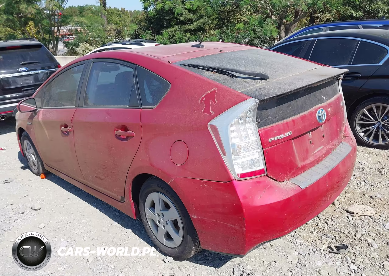 2011 Toyota Prius Two VIN:JTDKN3DU1B1430254 - 3