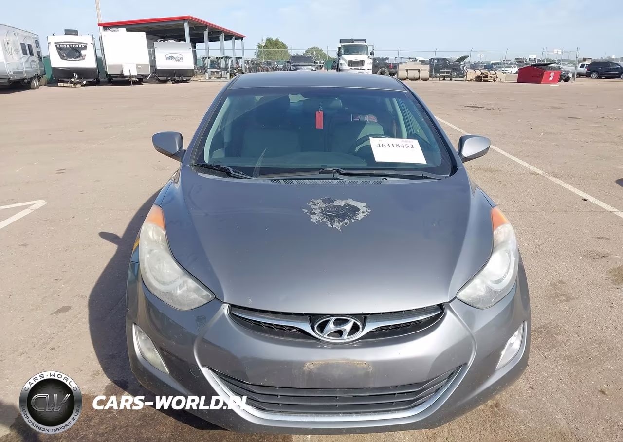 2012 Hyundai Elantra Gls VIN:5NPDH4AE5CH080785 - 12