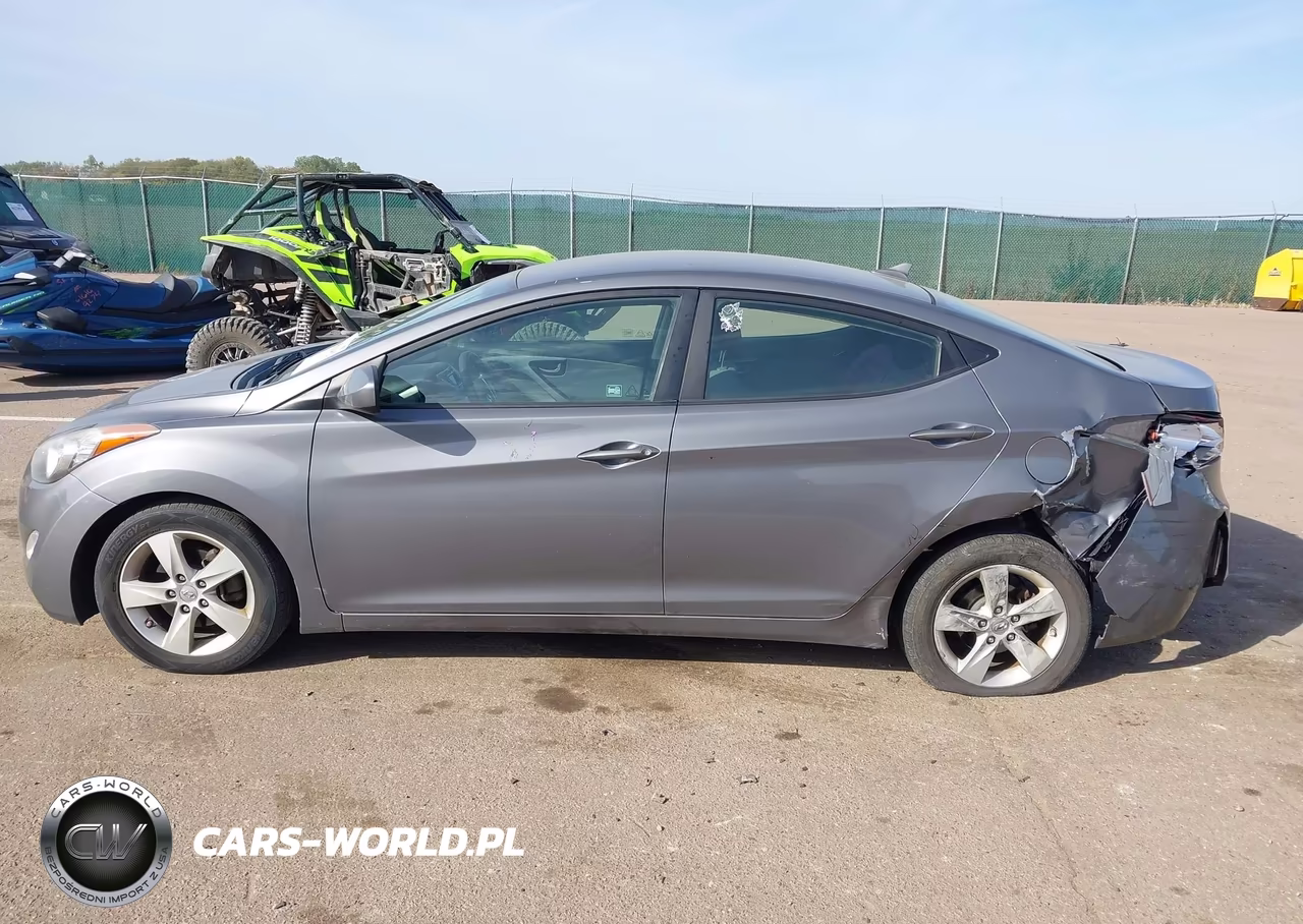 2012 Hyundai Elantra Gls VIN:5NPDH4AE5CH080785 - 14