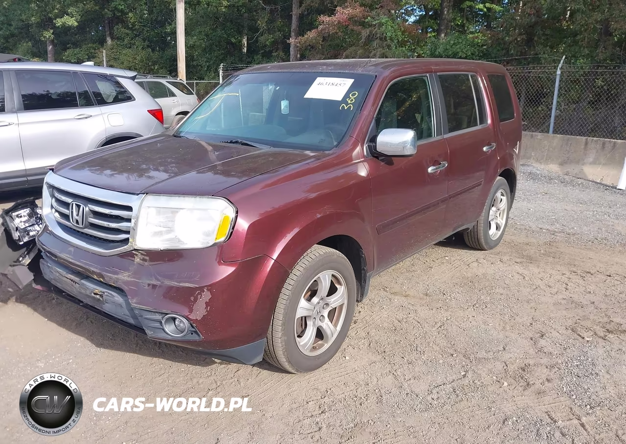 2014 Honda Pilot Ex VIN:5FNYF4H45EB029700 - 2