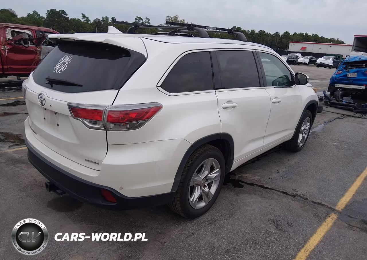 2015 Toyota Highlander Limited V6 VIN:5TDYKRFH0FS068559 - 4