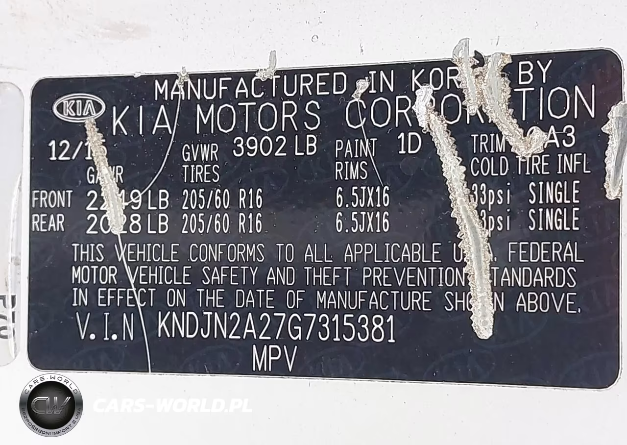 2016 Kia Soul VIN:KNDJN2A27G7315381 - 9