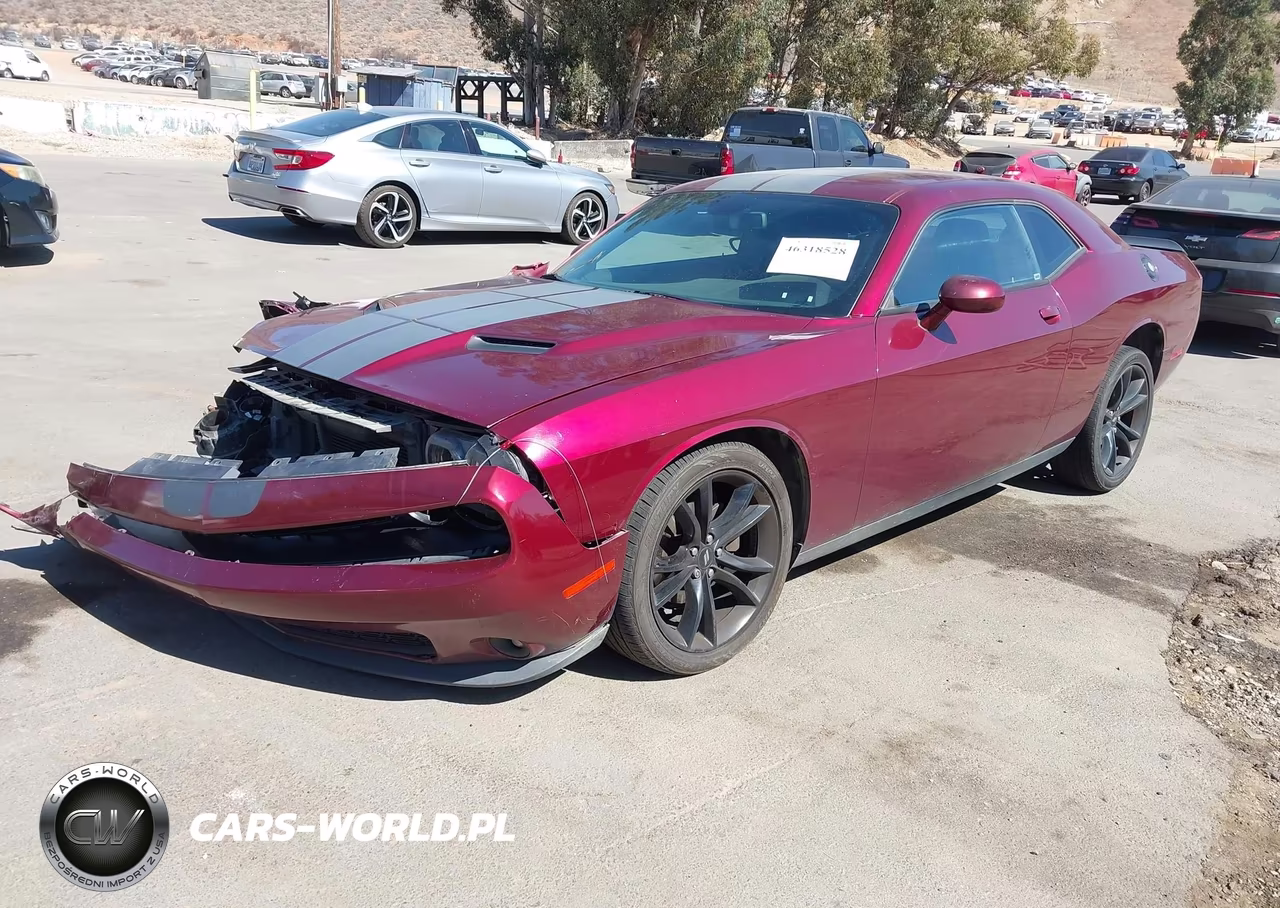 2018 Dodge Challenger Sxt VIN:2C3CDZAG9JH118549 - 2