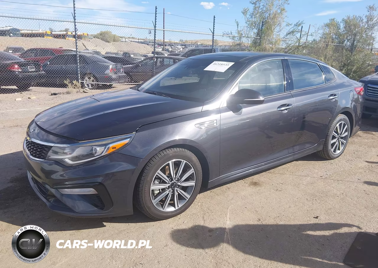 2019 Kia Optima Ex VIN:5XXGU4L17KG326166 - 2