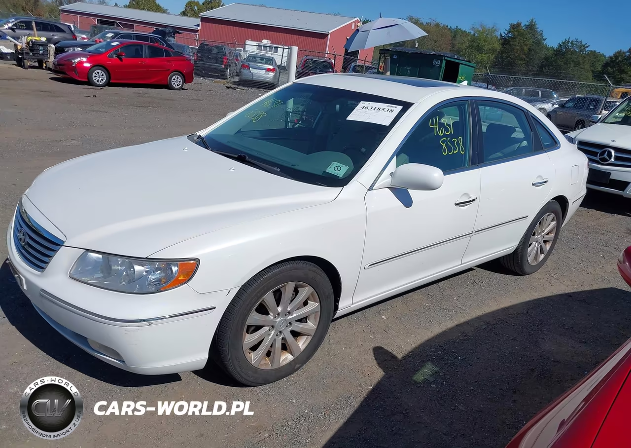 2009 Hyundai Azera Gls VIN:KMHFC46D59A380202 - 2