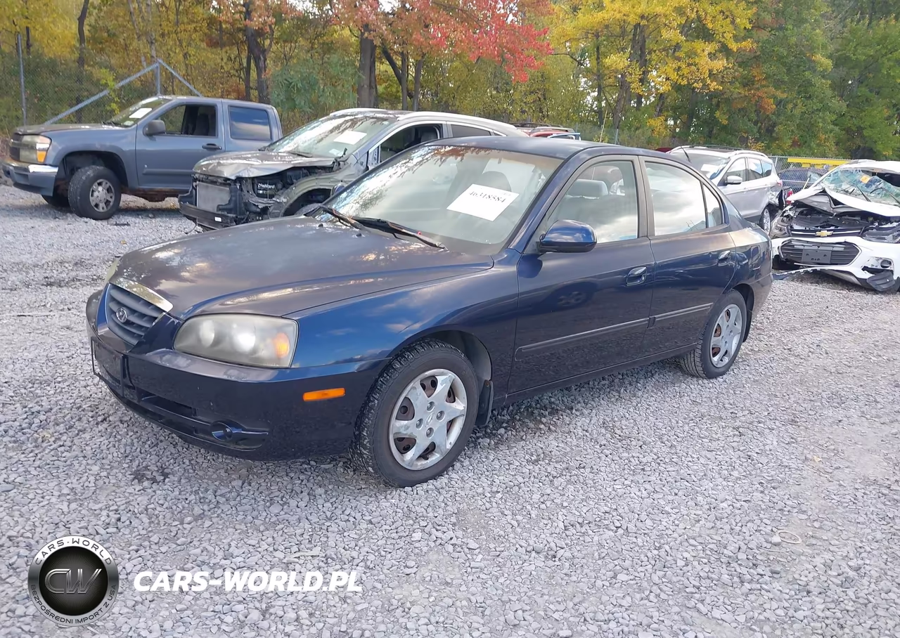 2005 Hyundai Elantra Gls-Gt VIN:KMHDN46D05U100941 - 2