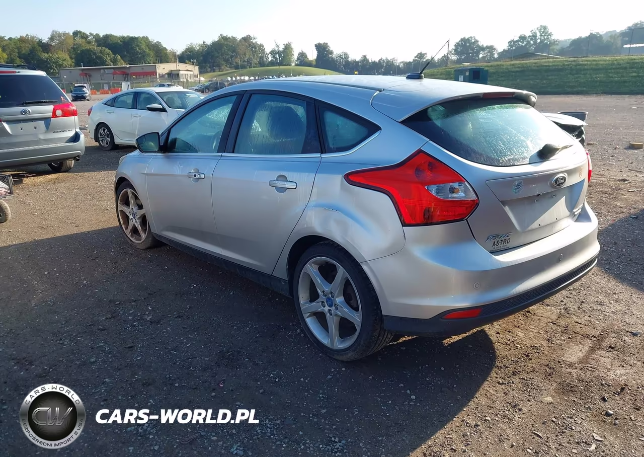 2013 Ford Focus Titanium VIN:1FADP3N20DL193799 - 3