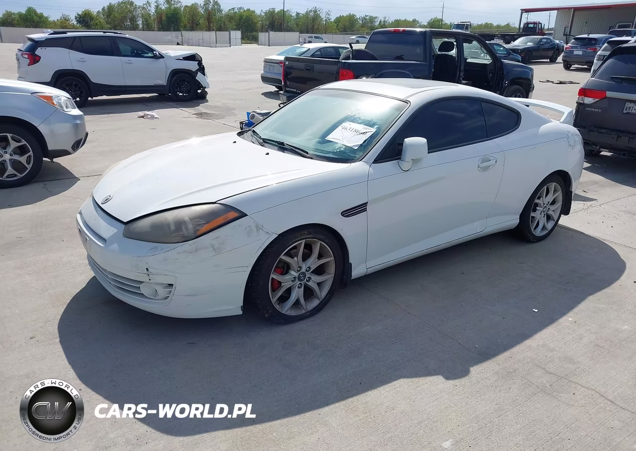 2007 Hyundai Tiburon Gt-Gt Limited-Se VIN:KMHHN66F87U254914 - 2