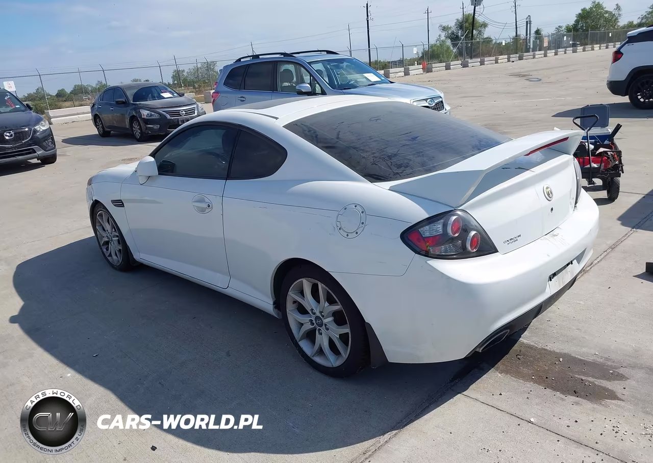 2007 Hyundai Tiburon Gt-Gt Limited-Se VIN:KMHHN66F87U254914 - 3