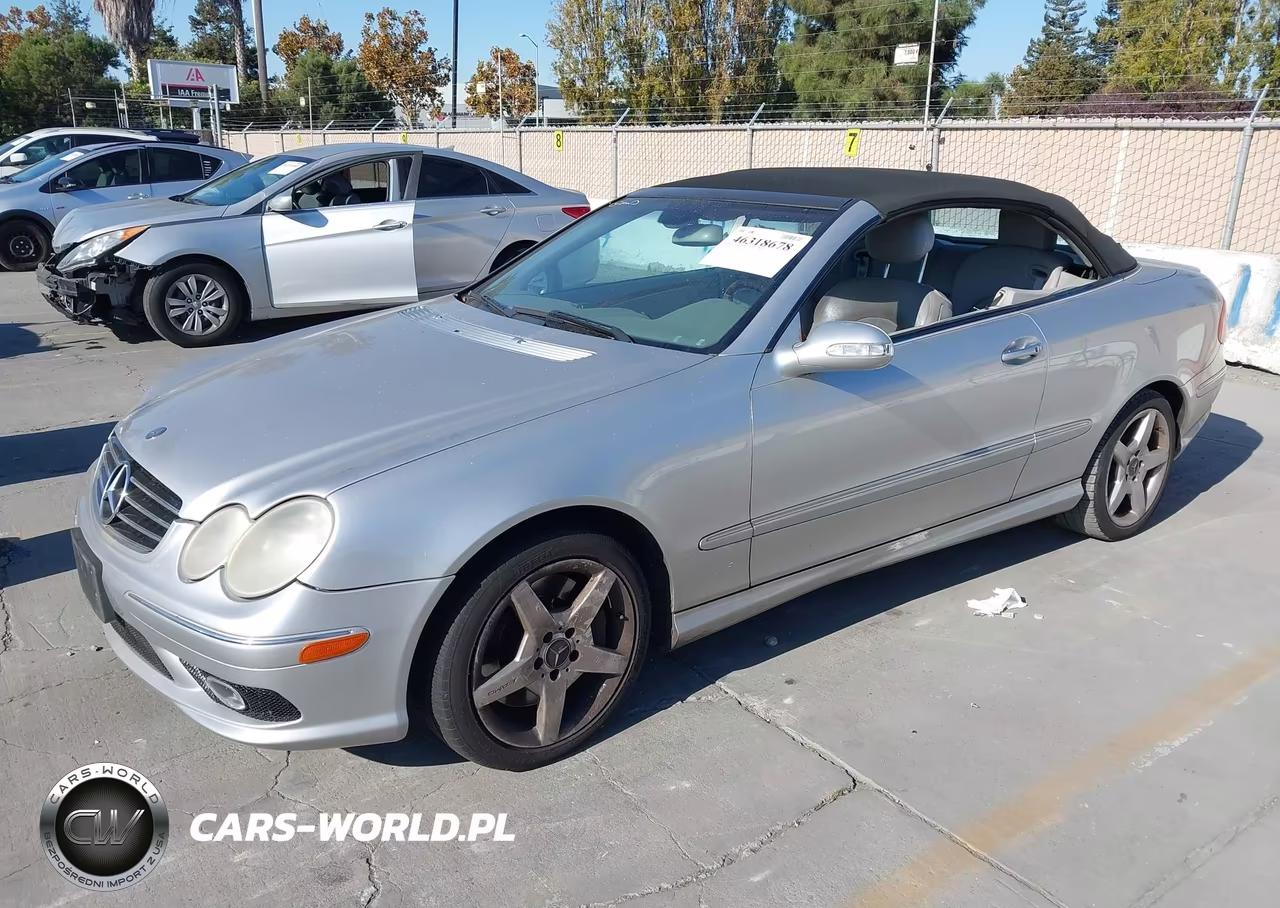 2005 Mercedes-Benz Clk 500 VIN:WDBTK75G35T048523 - 2