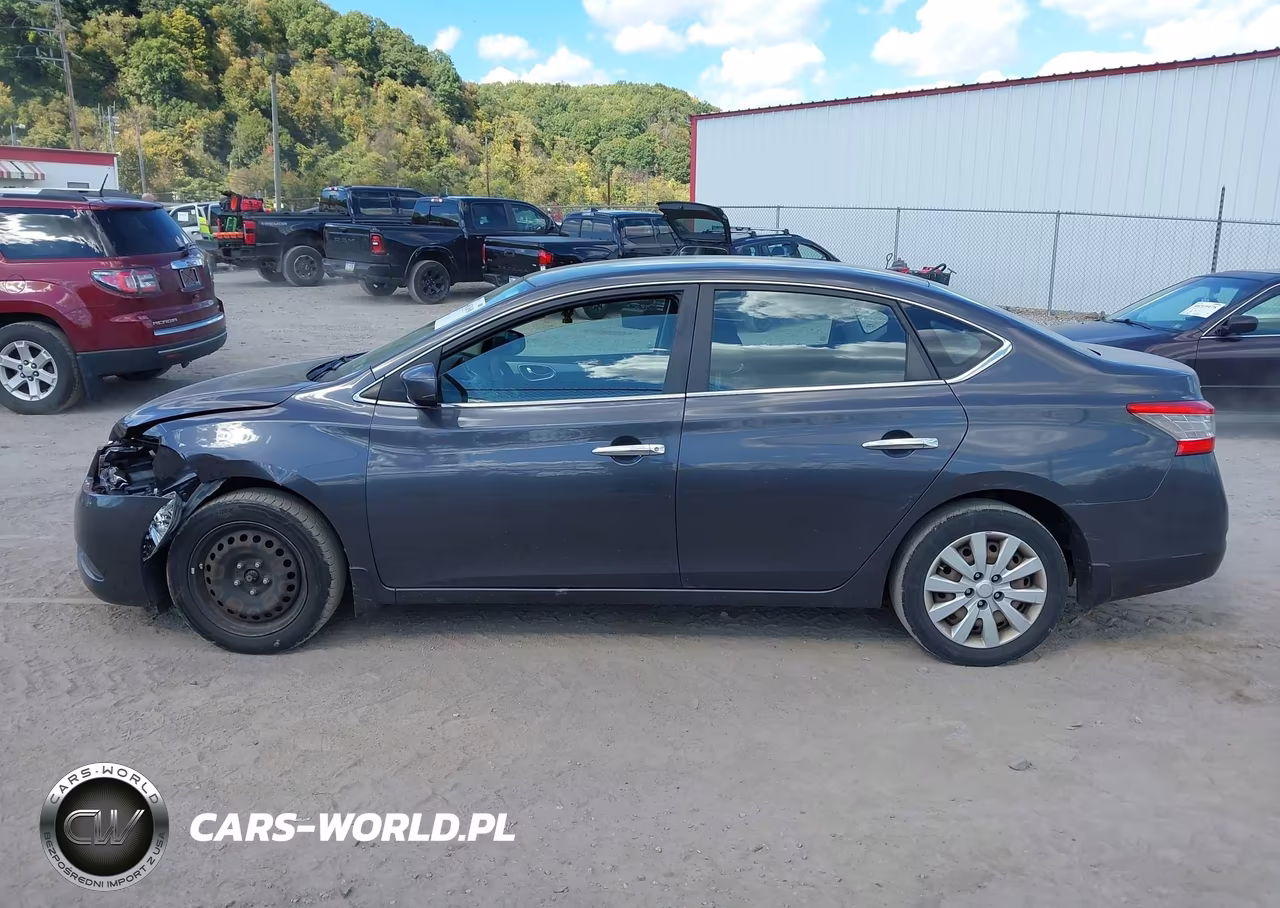 2013 Nissan Sentra Sv VIN:3N1AB7AP3DL787119 - 14