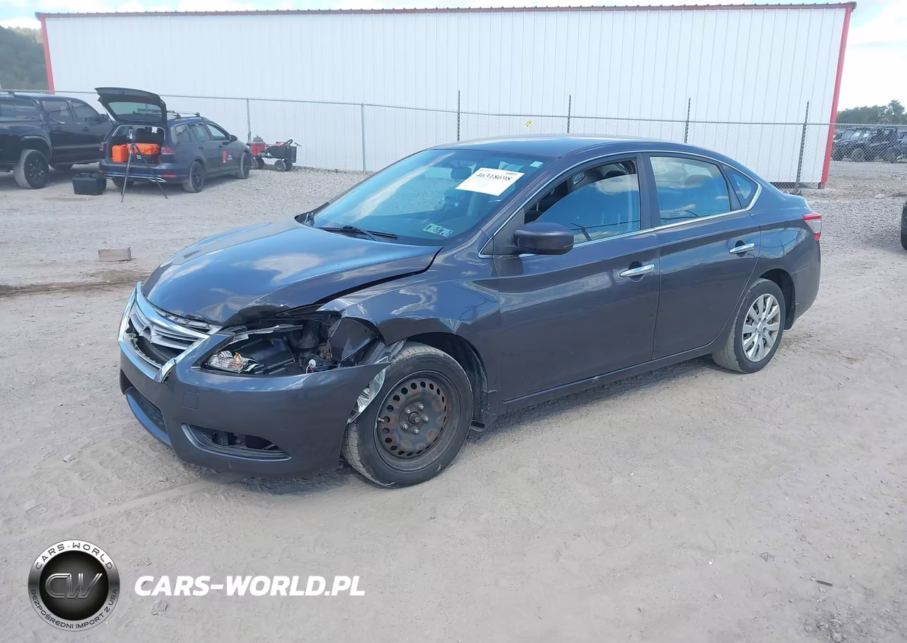 2013 Nissan Sentra Sv VIN:3N1AB7AP3DL787119 - 2