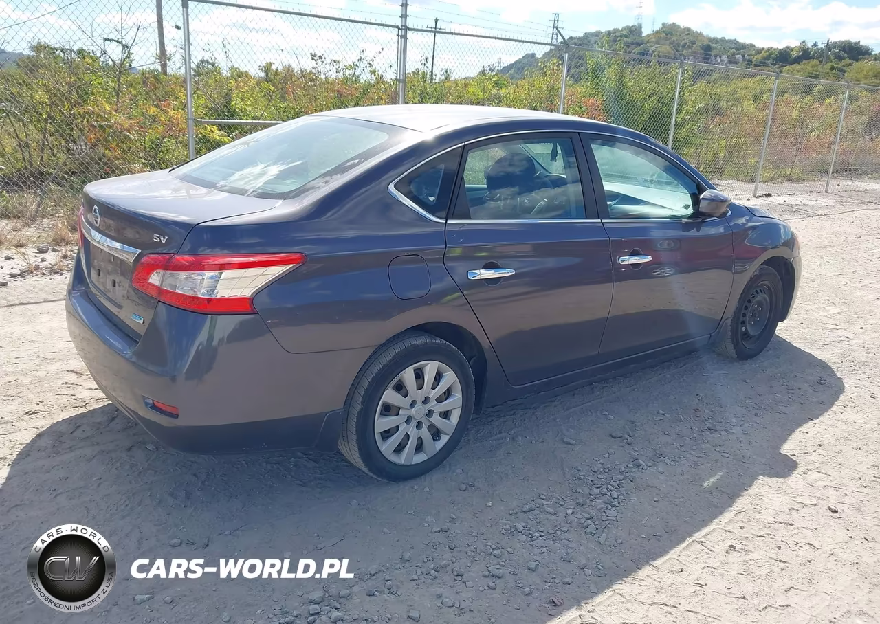 2013 Nissan Sentra Sv VIN:3N1AB7AP3DL787119 - 4
