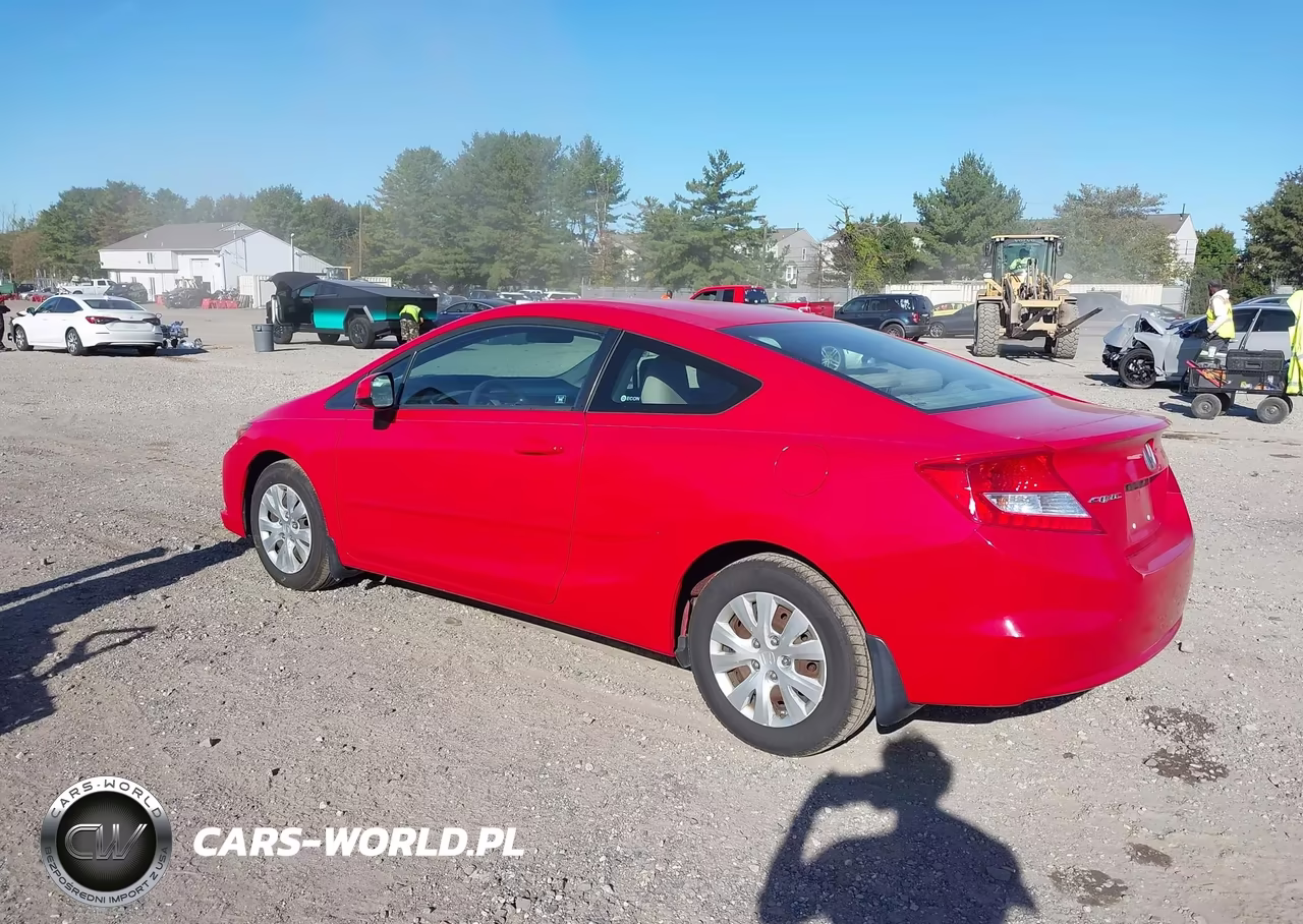 2012 Honda Civic Lx VIN:2HGFG3B53CH550519 - 3