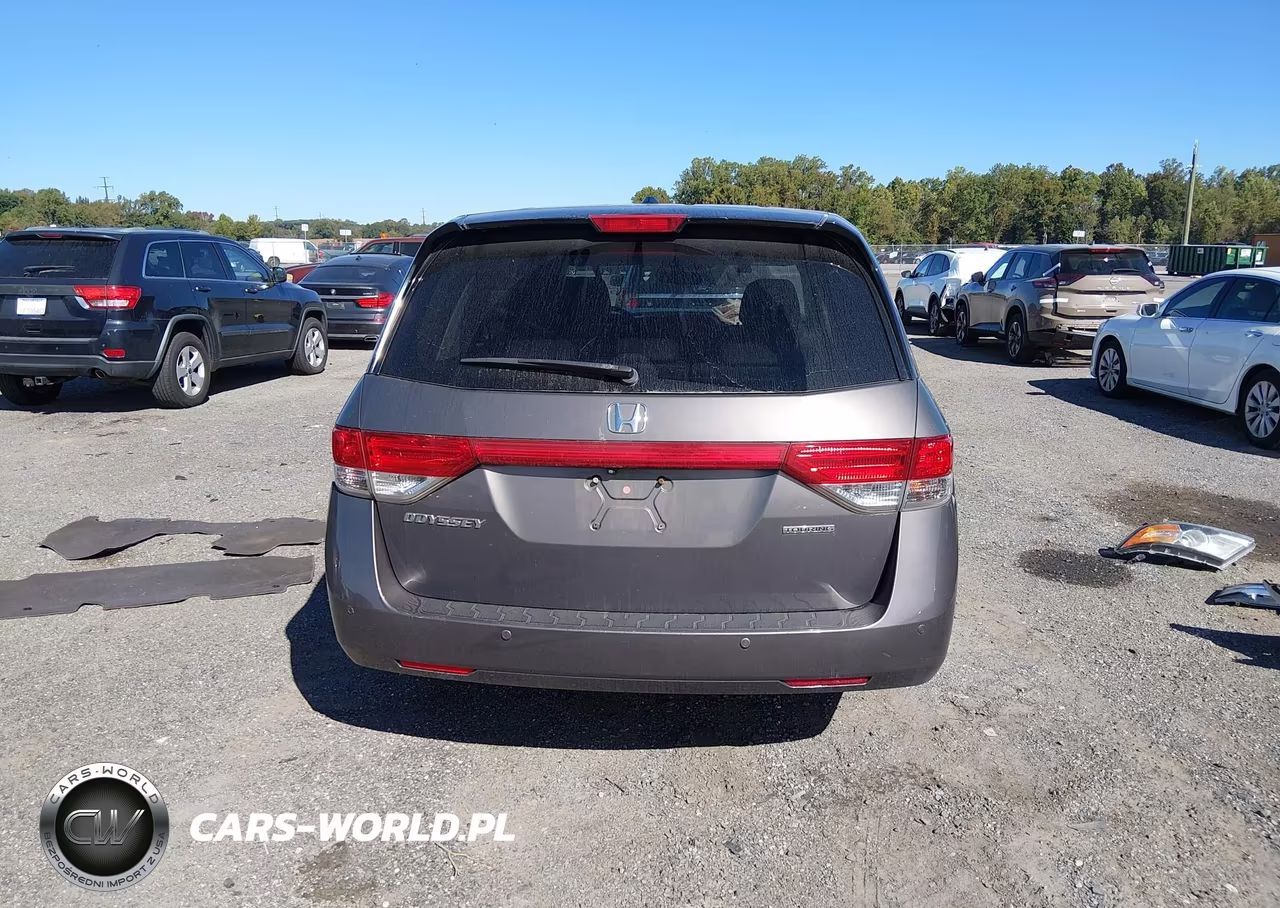 2014 Honda Odyssey Touring-Touring Elite VIN:5FNRL5H93EB096391 - 17