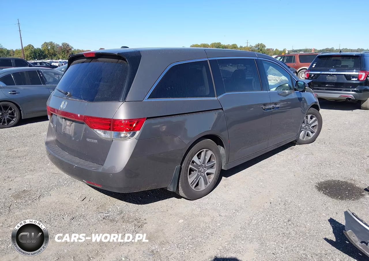 2014 Honda Odyssey Touring-Touring Elite VIN:5FNRL5H93EB096391 - 4