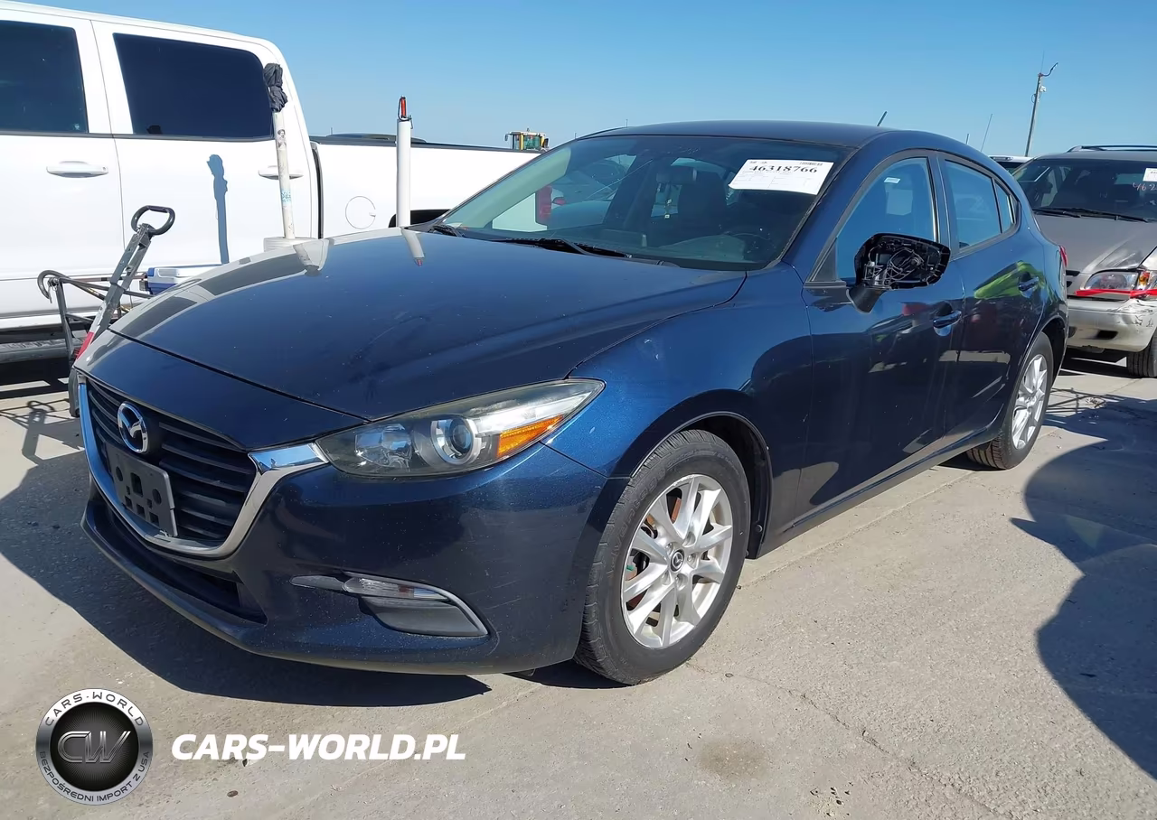 2017 Mazda Mazda3 Sport VIN:JM1BN1K71H1141885 - 2