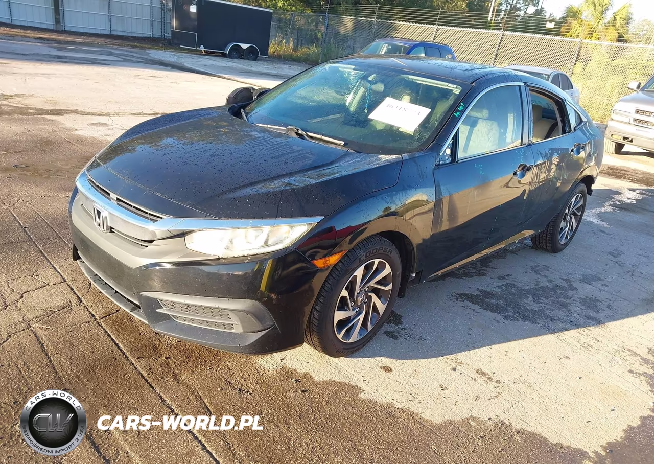 2016 Honda Civic Ex VIN:19XFC2F75GE090443 - 2