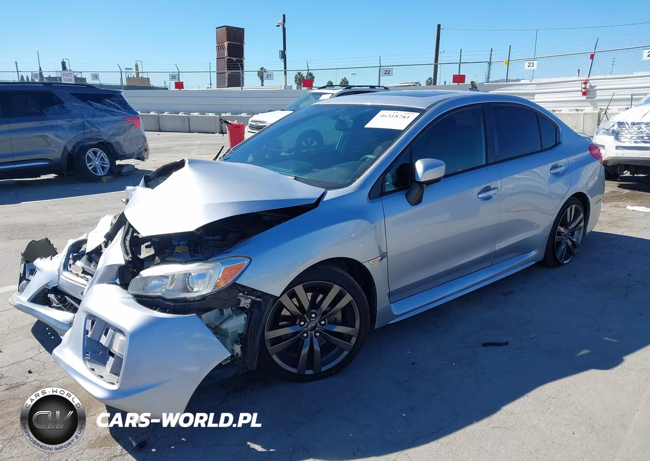 2016 Subaru Wrx Premium VIN:JF1VA1E69G8805647 - 2