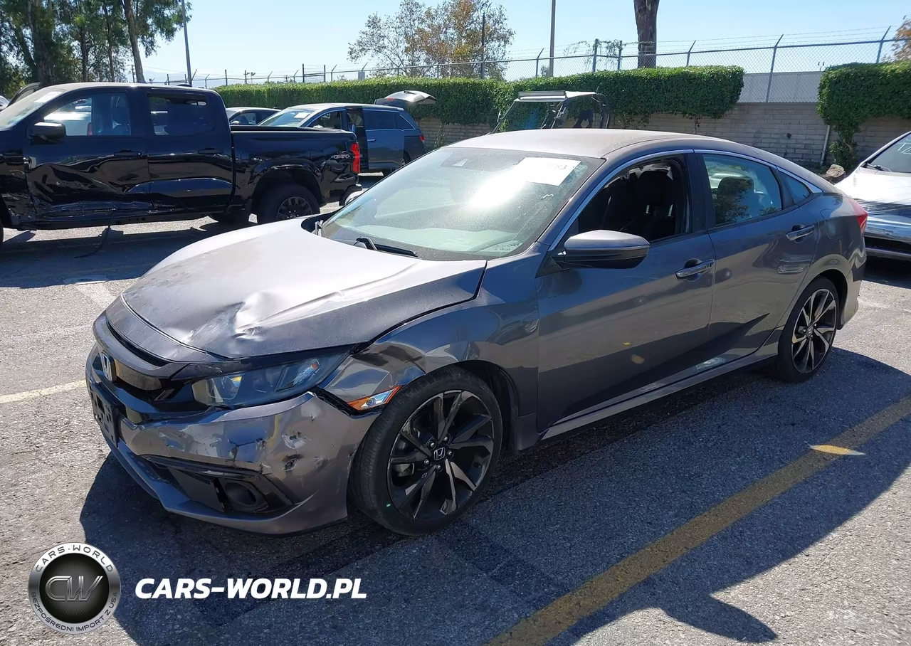 2021 Honda Civic Sport VIN:2HGFC2F87MH518281 - 2