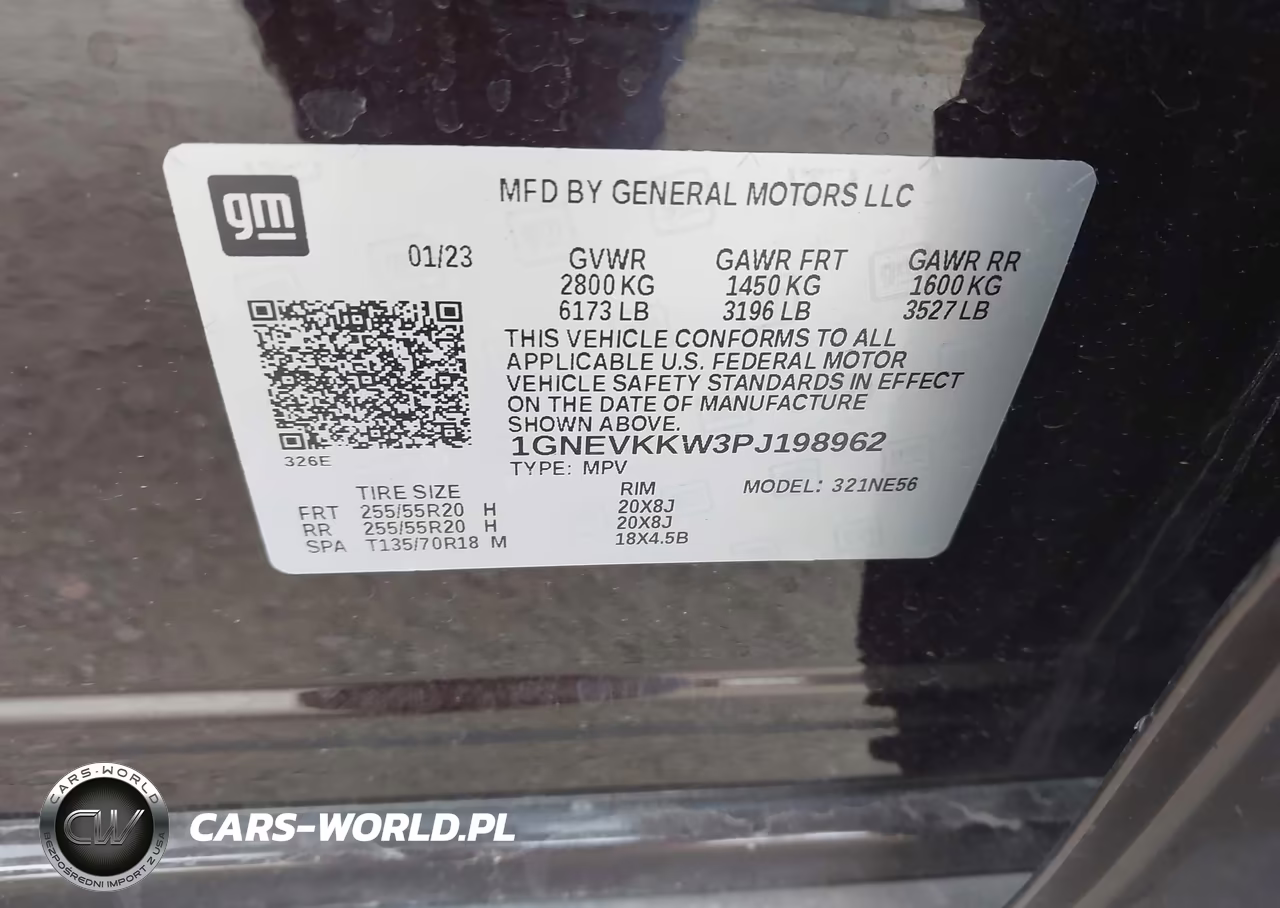2023 Chevrolet Traverse Awd Premier VIN:1GNEVKKW3PJ198962 - 9