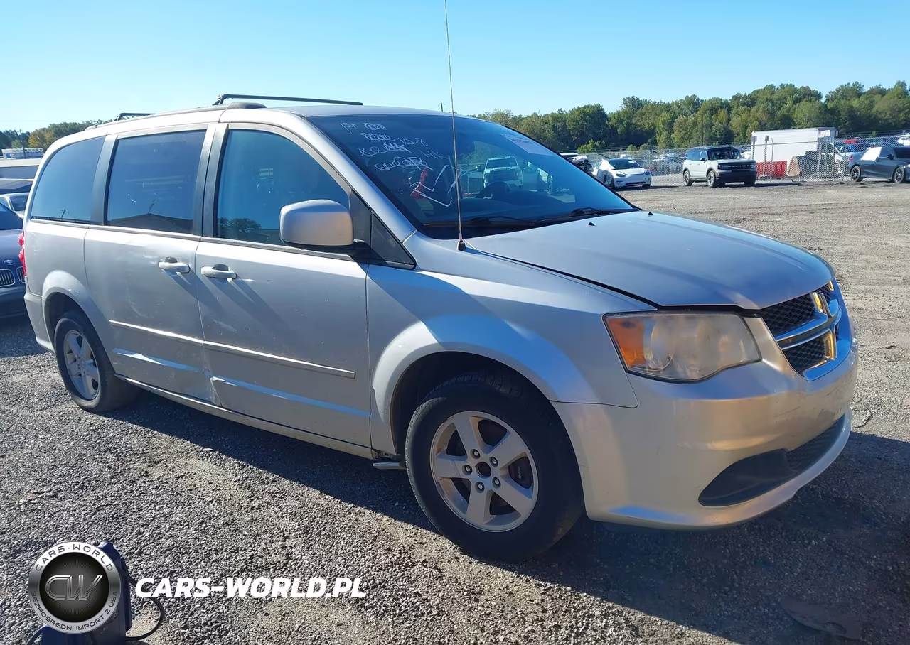 2012 Dodge Grand Caravan Sxt VIN:2C4RDGCG6CR153246 - 1